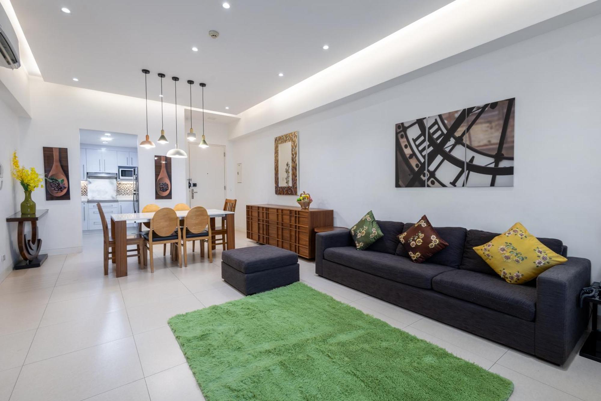 New 2Br Of 86Sqm With Parking & Netflix In Bgc Daire Manila Dış mekan fotoğraf